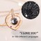 Her Preserved Real Rose with I Love You Necklace in 100 Language